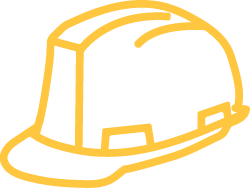picto casque de chantier