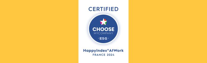 A2 Consulting obtient le label HappyIndex®AtWork 2024