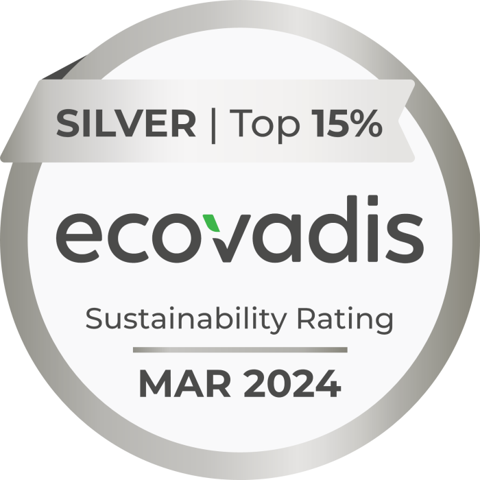 Statut Silver EcoVadis 2024