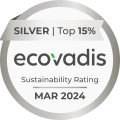 ecovadis-silver-2024 Statut Silver EcoVadis 2024
